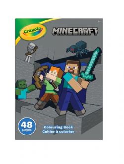 CRAYOLA - LIVRE À COLORIER 48 PAGES - MINECRAFT